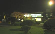 図書館夜景