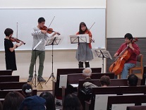 土曜アカデミー「茨城大学管弦楽団アンサンブルコンサート」を開催しました